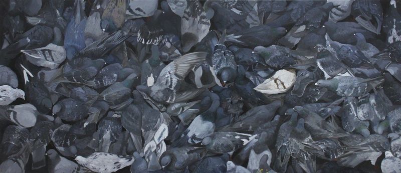 Київський художник покаже хмельчанам, як натовп «знищує» особистість (Автор: yagallery.com)
