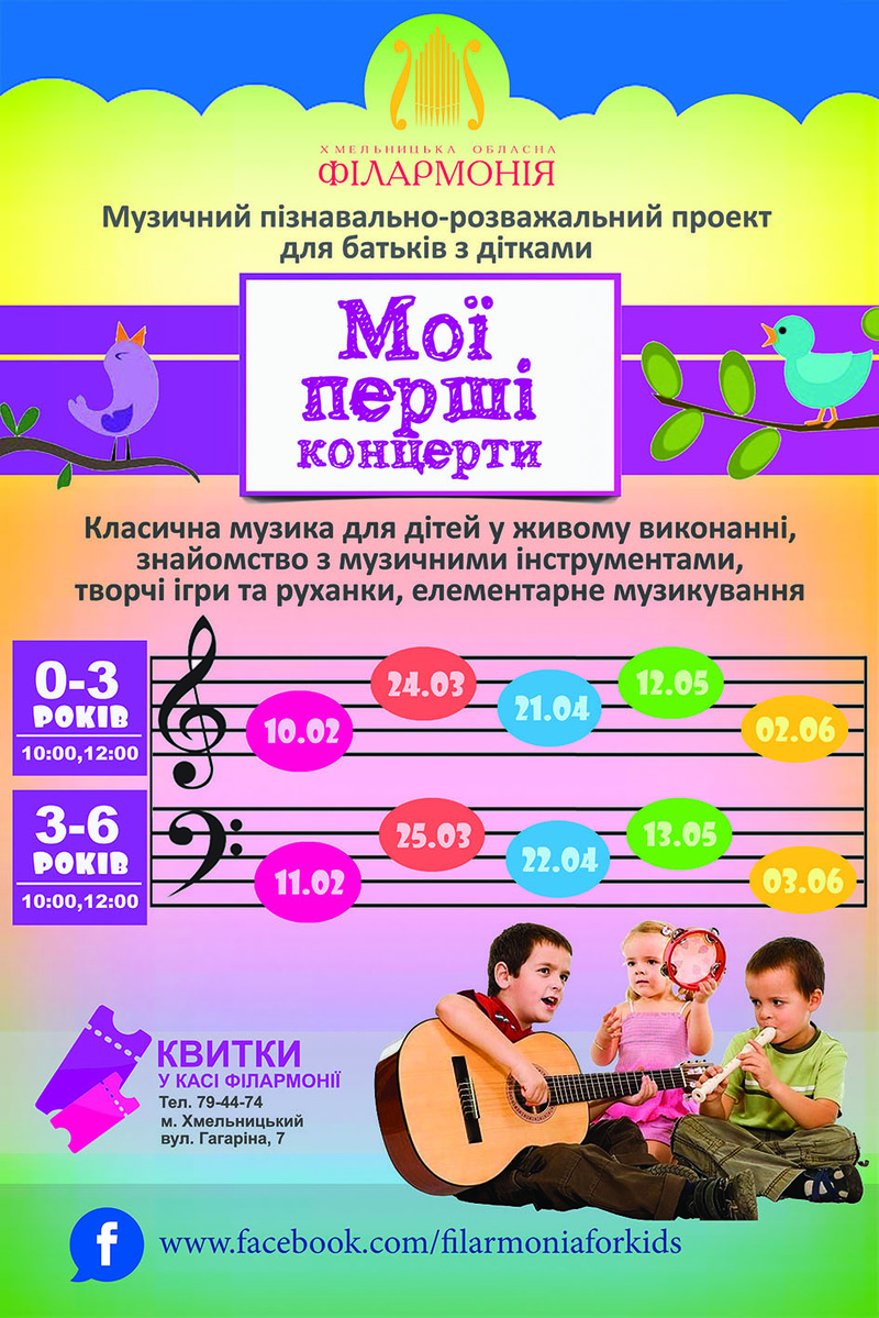 Музичний розважально-пізнавальний проект для батьків із дітками