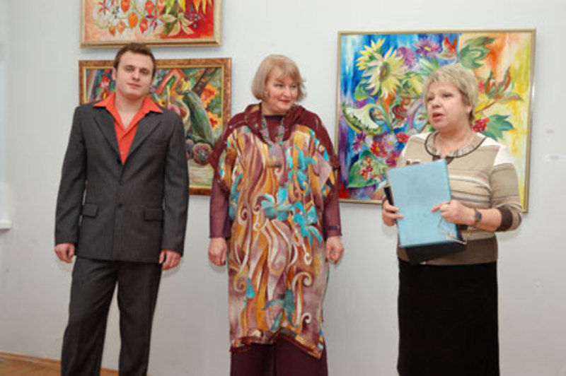 Свої роботи представлять Надія Борецька і Вадим Піщерський. (Автор: http://www.artmuseum.km.ua)