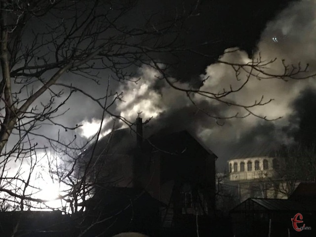 Пожежа в Хмельницькому - мікрорайон Книжківці