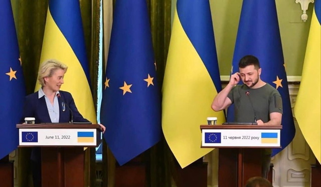 Президентка Єврокомісії Урсула фон дер Ляєн вважає, що днями Україна отримає статус кандидата. Фото: ілюстративне з фейсбуку European Union in Ukraine