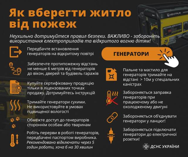 Інфографіка: ДСНС України