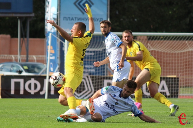 Поділля - Буковина - матч 9 туру в Першій лізі, який пройшов у Хмельницькому