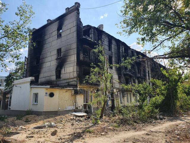 Сєвєродонецький медичний центр зруйнований і пограбований