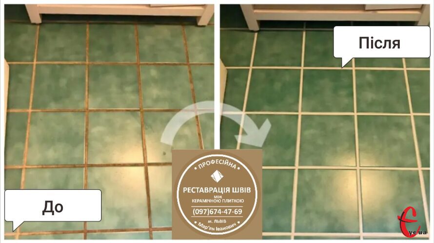 Оновлення міжплиточних швів між керамічною плиткою у ванній кімнаті