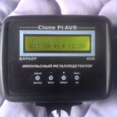 блок управления глубинного металлоискателя Clone PI AVR