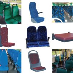 Сидіння для автобуса, автомобіля, пасажирське сидіння.